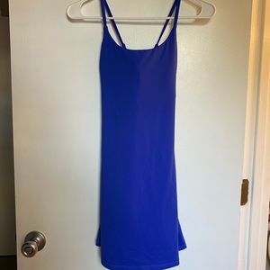 HALARA everyday activity dress with criss cross back